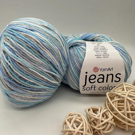 Пряжа Jeans soft colors