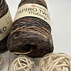 Пряжа Рафия крученая Papiro Twisted melange