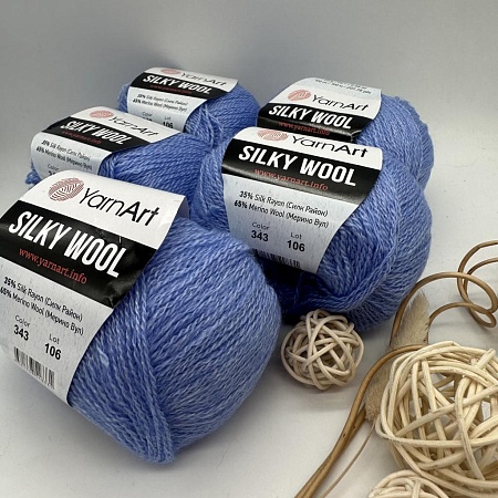 Пряжа Silky Wool