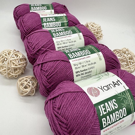 Пряжа YarnArt Jeans bamboo