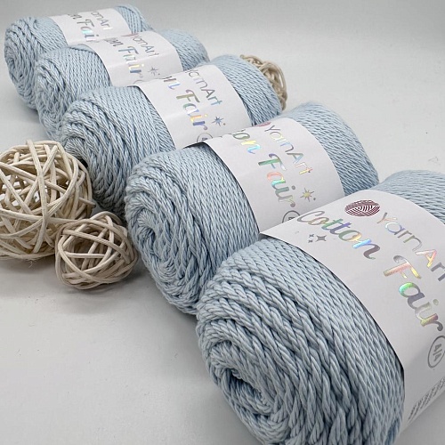 Пряжа Cotton fair 4/4