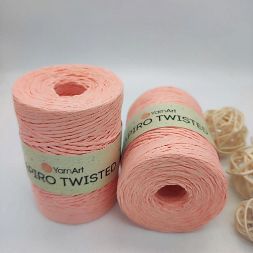 Пряжа Рафия крученая Papiro Twisted
