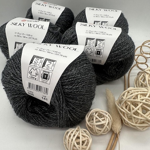 Пряжа Silky Wool