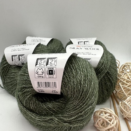 Пряжа Silky Wool