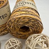 Пряжа Рафия крученая Papiro Twisted melange