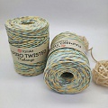 Пряжа Рафия крученая Papiro Twisted melange