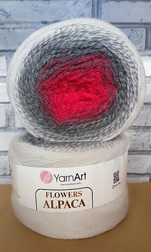 Пряжа Flowers Alpaca