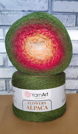 Пряжа Flowers Alpaca