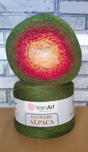 Пряжа Flowers Alpaca