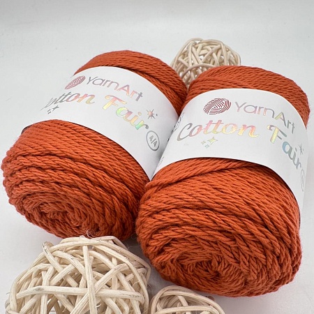 Пряжа Cotton fair 4/4