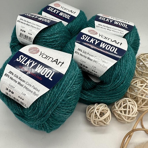 Пряжа Silky Wool