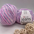 Пряжа Jeans soft colors