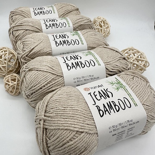 Пряжа YarnArt Jeans bamboo