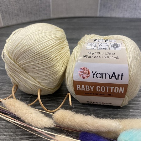 Пряжа Yarnart Baby Cotton