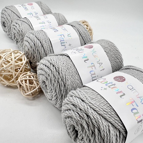 Пряжа Cotton fair 4/4