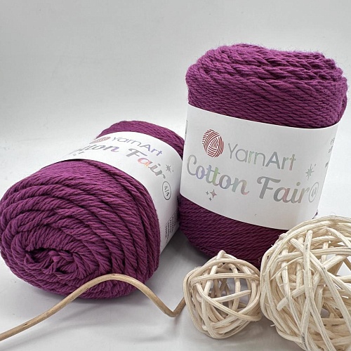 Пряжа Cotton fair 4/4