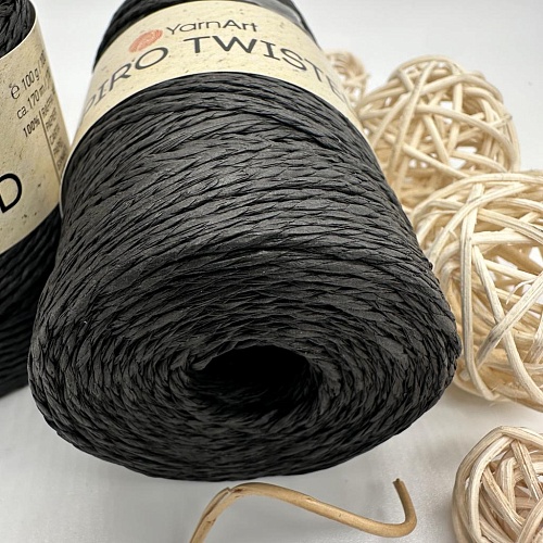 Пряжа Рафия крученая Papiro Twisted