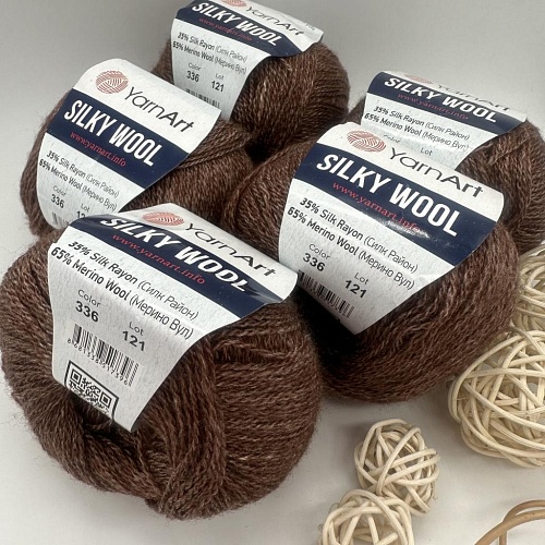 Пряжа Silky Wool