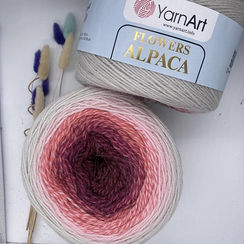 Пряжа Flowers Alpaca