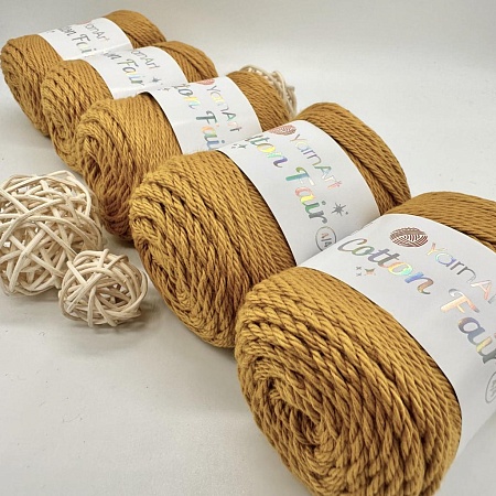 Пряжа Cotton fair 4/4