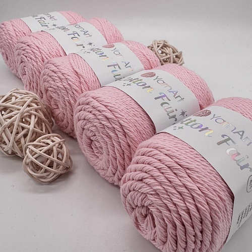 Пряжа Cotton fair 4/4