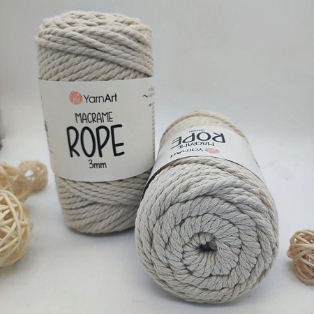 Пряжа YarnArt Macrame ROPE 3mm