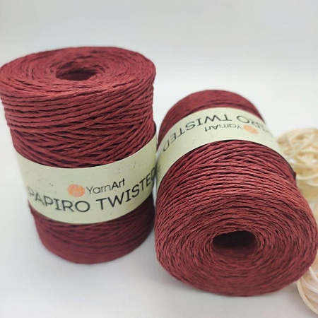 Пряжа Рафия крученая Papiro Twisted