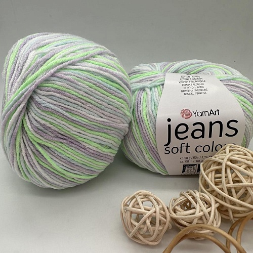 Пряжа Jeans soft colors