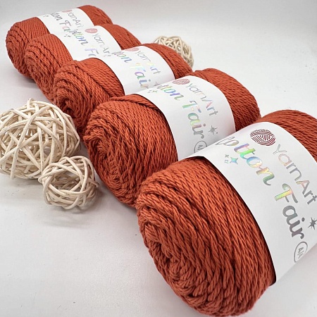 Пряжа Cotton fair 4/4