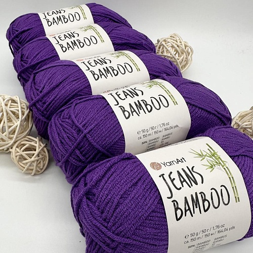 Пряжа YarnArt Jeans bamboo