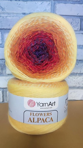 Пряжа Flowers Alpaca