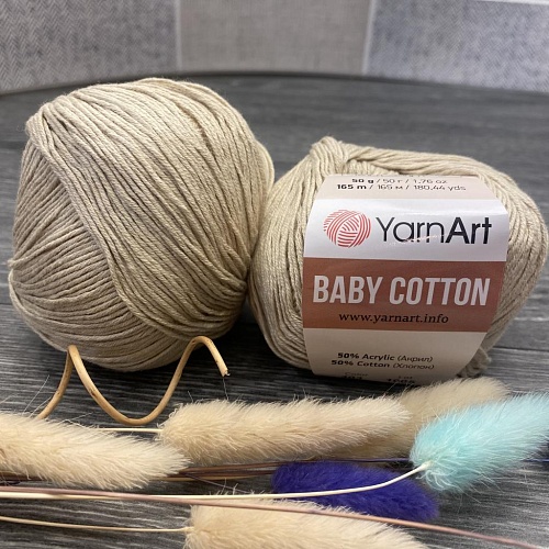 Пряжа Yarnart Baby Cotton