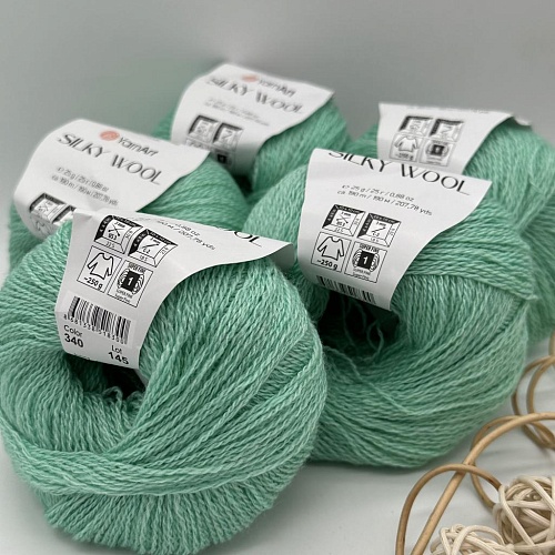 Пряжа Silky Wool