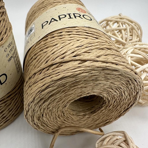 Пряжа Papiro TwistedРафия крученая Papiro Twisted