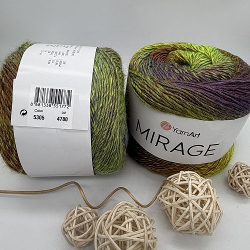 Пряжа Yarn Art Mirage