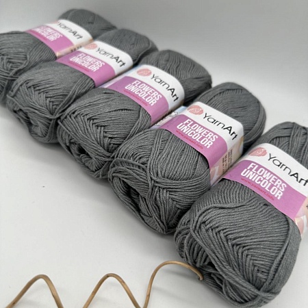 Пряжа Yarn art Flowers UNICOLOR