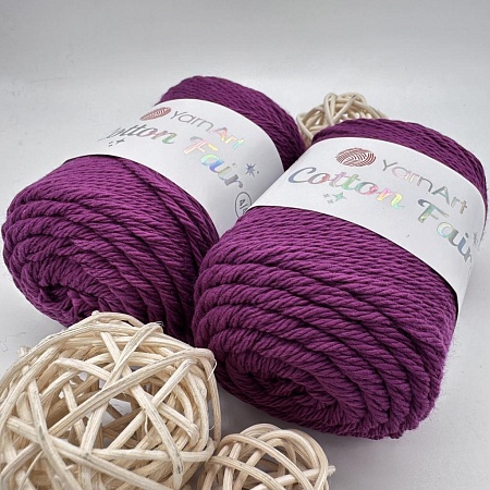 Пряжа Cotton fair 4/4