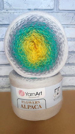 Пряжа Flowers Alpaca