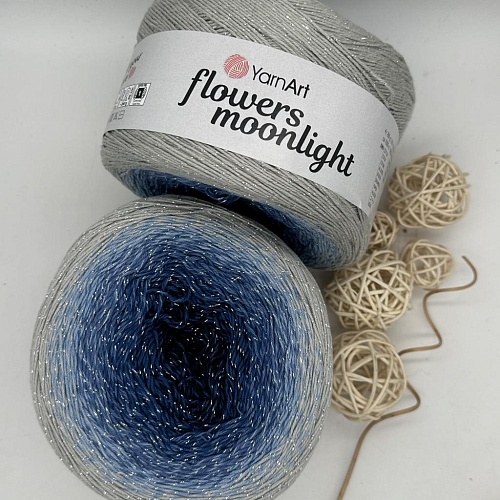 Пряжа FLOWERS MOONLIGHT