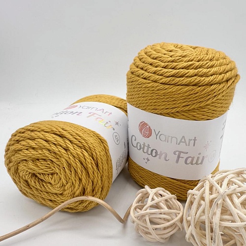 Пряжа Cotton fair 4/4