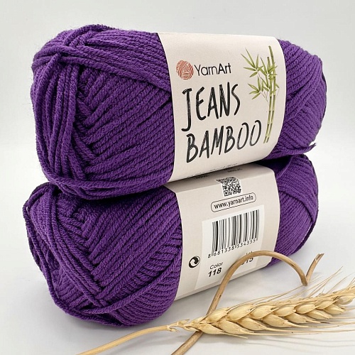 Пряжа YarnArt Jeans bamboo