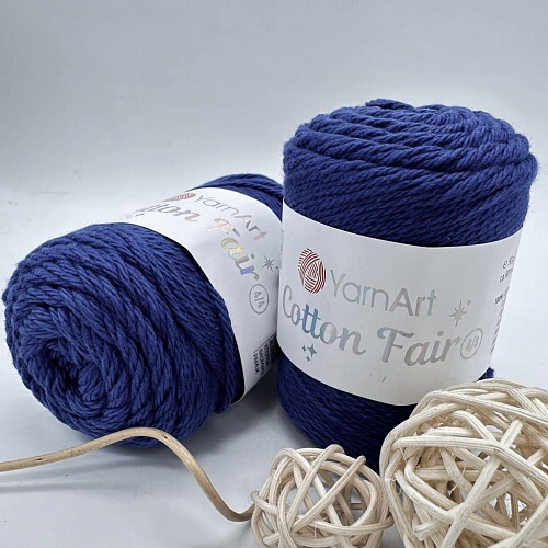 Пряжа Cotton fair 4/4