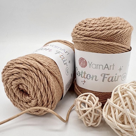 Пряжа Cotton fair 4/4