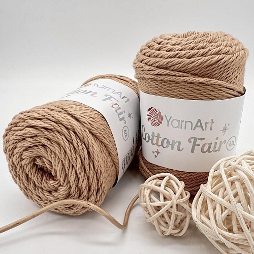 Пряжа Cotton fair 4/4