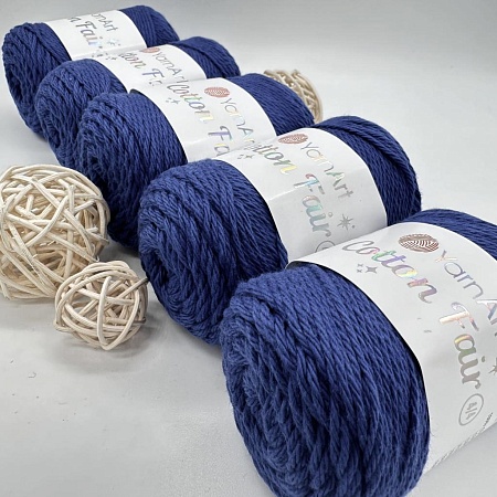 Пряжа Cotton fair 4/4