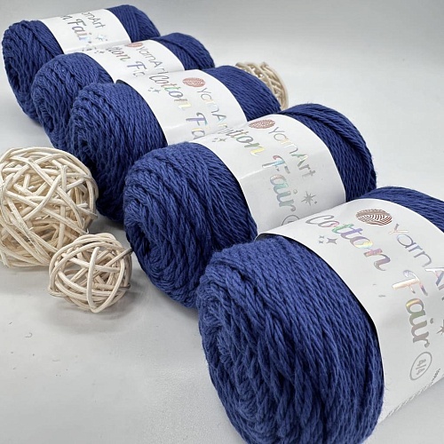 Пряжа Cotton fair 4/4