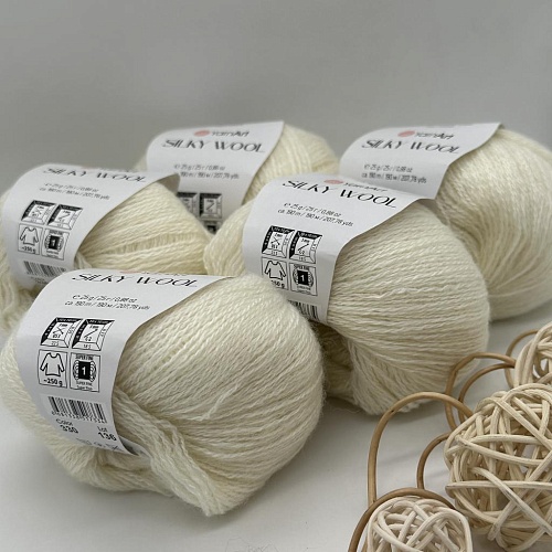 Пряжа Silky Wool