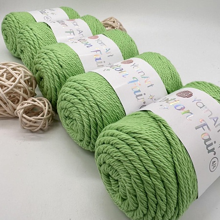 Пряжа Cotton fair 4/4