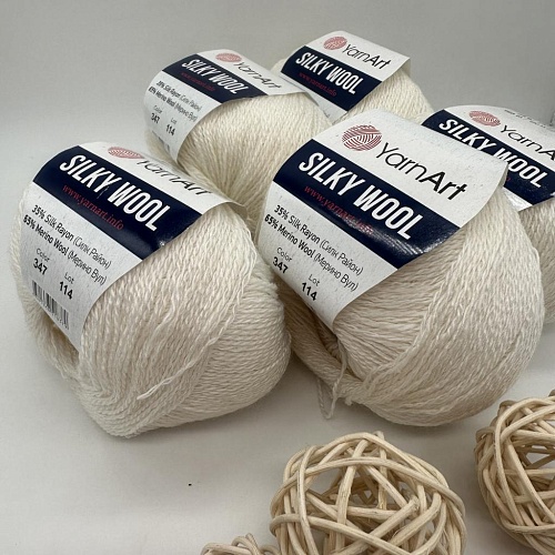 Пряжа Silky Wool