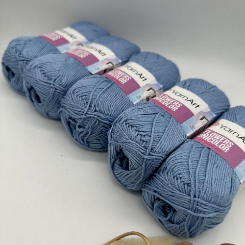 Пряжа Yarn art Flowers UNICOLOR